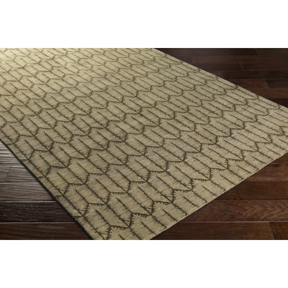 BoutiqueRugs Hennessey Transitional Area Rug - Beige, Olive - 2' x 3'