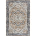 thumbnail image 1 of BoutiqueRugs Hera Farmhouse Area Rug - Machine Washable - Blue, Light Blue, Off White - 6'7" x 9', 1 of 7