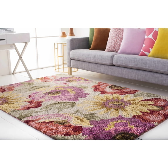 Boutique Rugs Hoehne Throw Pillow