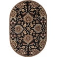 thumbnail image 1 of BoutiqueRugs Holsworthy Traditional Area Rug - Black, Dark Red, Mustard - 8' x 10', 1 of 16