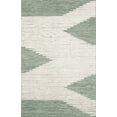 thumbnail image 1 of BoutiqueRugs Igcocolo Boho Hand Woven Wool Natural Fiber Soft Area Rug - Traditional Geometric Moroccan Carpet for Living Room, Bedroom, Dining Room - Sage, Green, Cream - 6' x 9' (6x9 Area Rug), 1 of 19