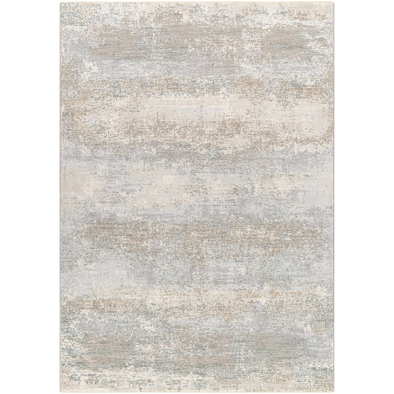 BoutiqueRugs Ikram Contemporary Area Rug - Light Gray, Cloud Gray, Dark Gray - 2'7" x 3'11"