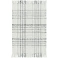 thumbnail image 1 of BoutiqueRugs Inara No Pile Hand Woven Plaid Area Area Rug - Light Gray, Dark Gray, Nickel - 8' x 10', 1 of 8