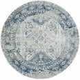 thumbnail image 1 of BoutiqueRugs Inkom Traditional Area Rug - Blue, Light Gray, White - 5'3" Round, 1 of 19