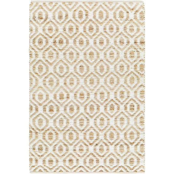 BoutiqueRugs Isaye Contemporary Area Rug - Rose Cream, Clay, Sand - 27" x 45"