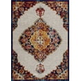 thumbnail image 1 of BoutiqueRugs Istanbul Farmhouse Area Rug - Off White, Mustard, Navy - 9' x 12', 1 of 14