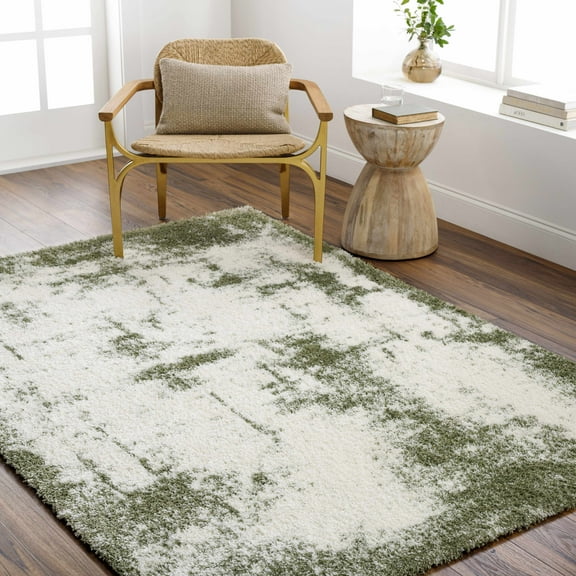 BoutiqueRugs Jioni Contemporary Area Rug - Bone - 18" x 18" Sample