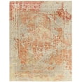 thumbnail image 1 of BoutiqueRugs Juji Traditional Area Rug - BurntOrange, Burgundy, LightSage - 18" x 18" Sample, 1 of 2