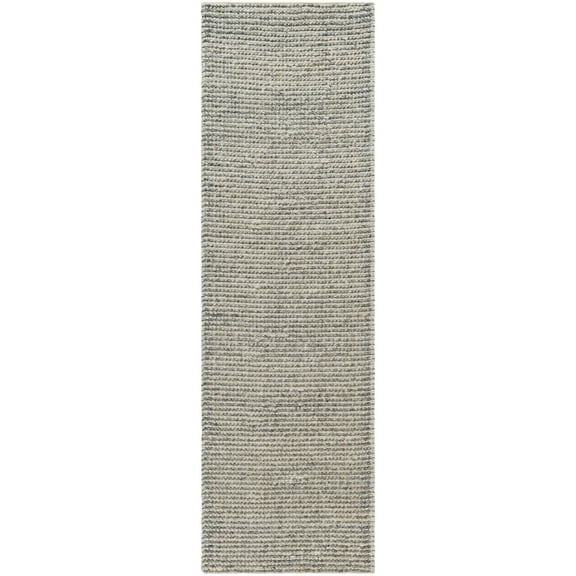 Boutique Rugs Kala Contemporary Runner Rug - Light Gray, Cloud Gray, Dark Gray - 2'6" x 8' Runner
