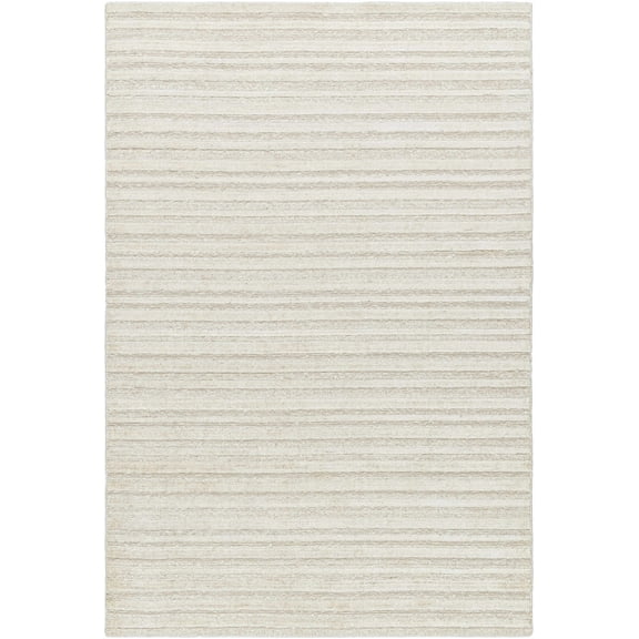 BoutiqueRugs Karla Traditional, Transitional Area Rug - Bone - 18" x 18" Sample