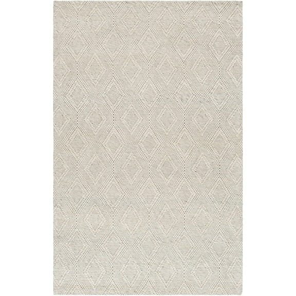 BoutiqueRugs Kasib Traditional, Transitional Area Rug - Light Gray - 2' x 3'