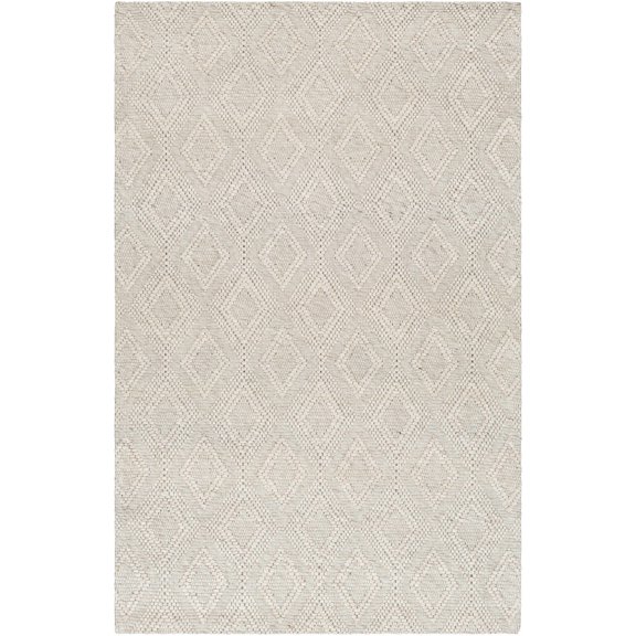 BoutiqueRugs Kasib Traditional, Transitional Area Rug - Light Gray - 5' x 7'6"