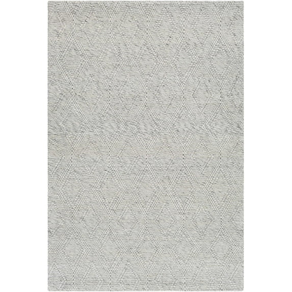 BoutiqueRugs Kasib Traditional, Transitional Area Rug - Natural Gray - 5' x 7'6"