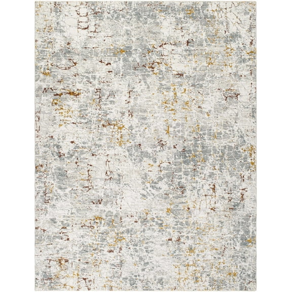 Boutique Rugs Kasim Contemporary Area Rug - Light Gray - 2'7" x 3'11"