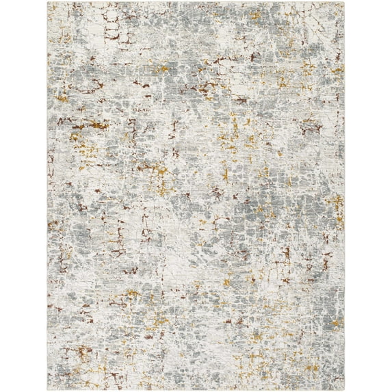 BoutiqueRugs Kasim Contemporary Area Rug - Light Gray - 2' x 2'11"