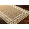 thumbnail image 1 of BoutiqueRugs Kazu Bohemian, Transitional Area Rug - Straw, Dark Brown, Dark Beige - 18" x 18" Sample, 1 of 8