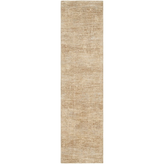 BoutiqueRugs Kegan Contemporary Runner Rug - Khaki - 2'7" x 10' Runner