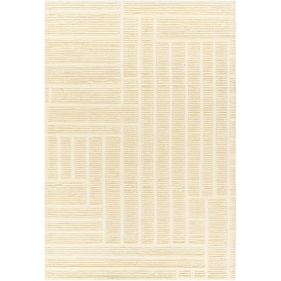 BoutiqueRugs Kelburn Contemporary Area Rug - Gray, Light Slate - 8' x 10'