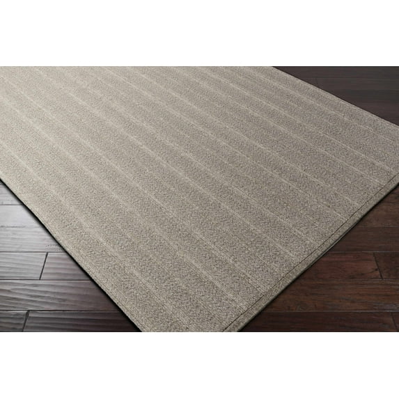 BoutiqueRugs Kempston Outdoor Area Rug - Outdoor Safe - Medium Gray - 2' x 3'