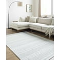 thumbnail image 1 of BoutiqueRugs Kendi Traditional, Transitional Area Rug - Cream, Light Slate, Black - 6' x 9', 1 of 7