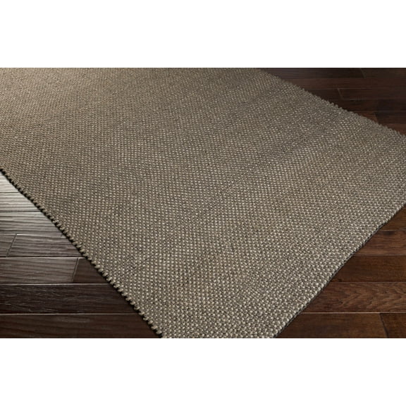 BoutiqueRugs Kirksville Contemporary Area Rug - Charcoal, Beige - 2' x 3'