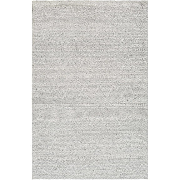 BoutiqueRugs Kyung Traditional, Transitional Area Rug - Light Gray - 5' x 7'6"