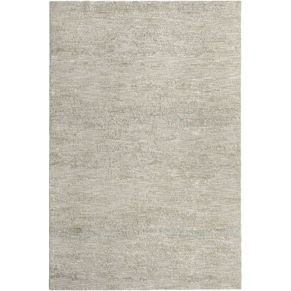 BoutiqueRugs Levon Traditional Area Rug - Natural Gray - 6'7" x 9'6"