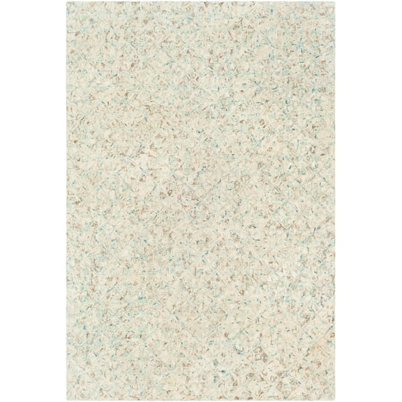 BoutiqueRugs Lysander Traditional Area Rug - Light Sage, Blue, Beige - 5' x 7'6"