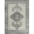 thumbnail image 1 of BoutiqueRugs MARASH Farmhouse, Traditional Area Rug - Silver Gray, Ivory, Gray - 5'3" x 7'3", 1 of 6