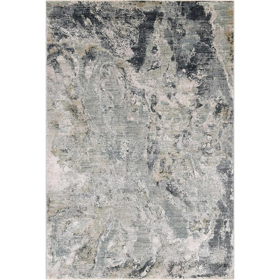Boutique Rugs Maddington Sheen Medium Pile Marble Area Area Rug - Medium Gray, Taupe, Light Gray - 10' x 13'11"
