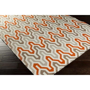 BoutiqueRugs Madisonburg Transitional Area Rug - Cream, Orange, Tan - 2' x 3'