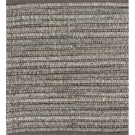 BoutiqueRugs Maidsville Natural Fibers Area Rug - Gray, Light Brown - 5' x 7'6"