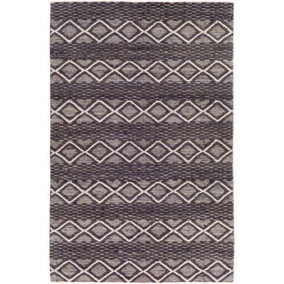 BoutiqueRugs Maluanluan Bohemian, Transitional Area Rug - Black, Peach - 8' x 10'