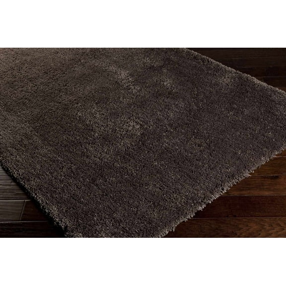 BoutiqueRugs Manahawkin Shags Area Rug - Dark Brown - 8' x 11'
