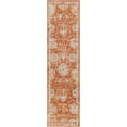 thumbnail image 1 of BoutiqueRugs Manawan Traditional Runner Rug - Rust, Olive, Denim - 2'7" x 10' Runner, 1 of 15