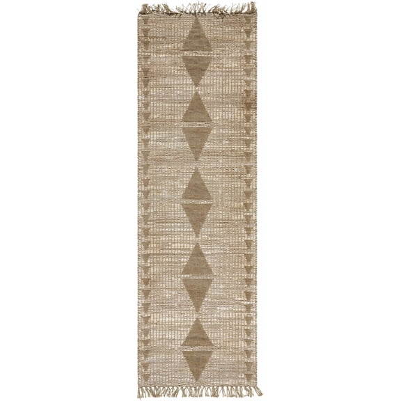 BoutiqueRugs Marie Traditional, Transitional Runner Rug - Beige, Sandstone, Taupe - 2'6" x 8' Runner
