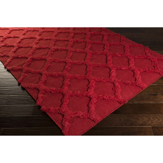 BoutiqueRugs Marilla Natural Fibers Area Rug - Red - 8' x 11'