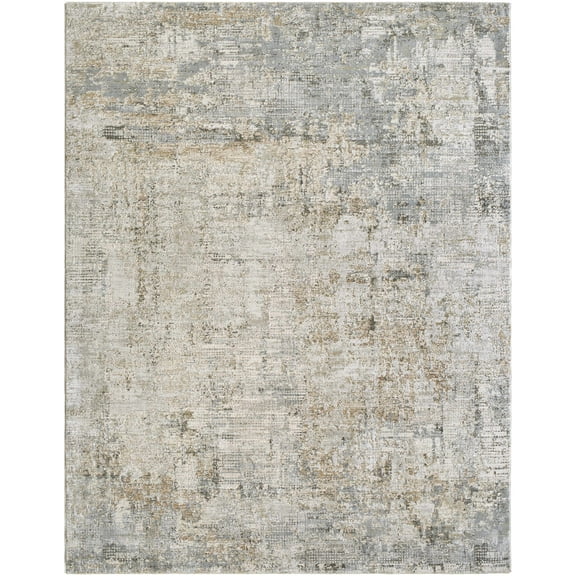 Boutique Rugs Marli Traditional Area Rug - LightGray, Cream, Charcoal - 18" x 18" Sample