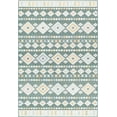 thumbnail image 1 of BoutiqueRugs Metta Coastal Area Rug - Outdoor Safe - Charcoal, Cream, Tan - 5'3" x 7', 1 of 1