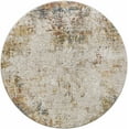 thumbnail image 1 of BoutiqueRugs Middelburg Contemporary Area Rug - Light Gray, Cream, Medium Gray - 6'7" Round, 1 of 14