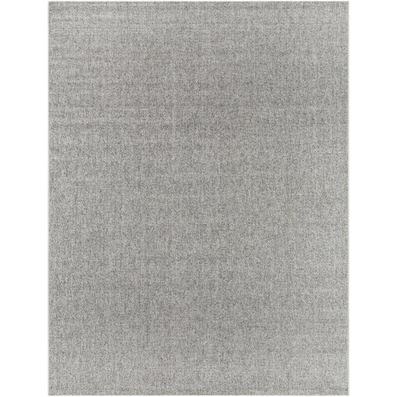 BoutiqueRugs Midha Traditional, Transitional Area Rug - Outdoor Safe - Silver Gray, Gray - 3'10" x 5'7"