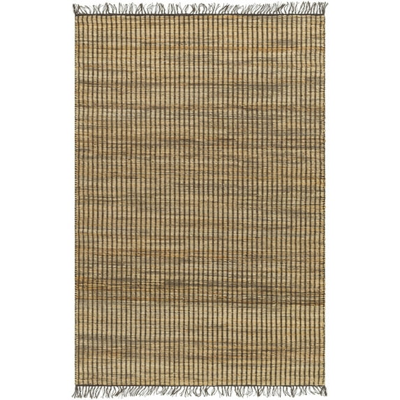 BoutiqueRugs Mihal Traditional, Transitional Area Rug - Camel, Gray, Dark Purple - 5' x 7'6"
