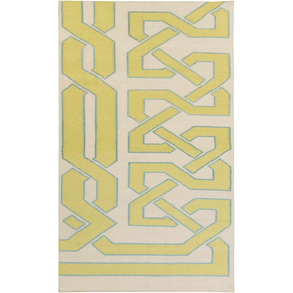 BoutiqueRugs Milano Bohemian/Global Area Rug - Ivory, Olive, Sage - 2' x 3'