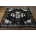 thumbnail image 1 of BoutiqueRugs Minapan Traditional Area Rug - Cream, Black - 18" x 18" Sample, 1 of 11
