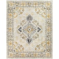 thumbnail image 1 of BoutiqueRugs Mistley Traditional Area Rug - Peach, Light Slate, Gray - 7'10" x 10', 1 of 8