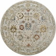 thumbnail image 1 of BoutiqueRugs Mogul Traditional Area Rug - Light Gray, Cream, Denim - 6'7" Round, 1 of 14
