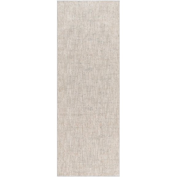 BoutiqueRugs Monto Traditional Runner Rug - Olive, Light Gray, Taupe - 2'7" x 10' Runner