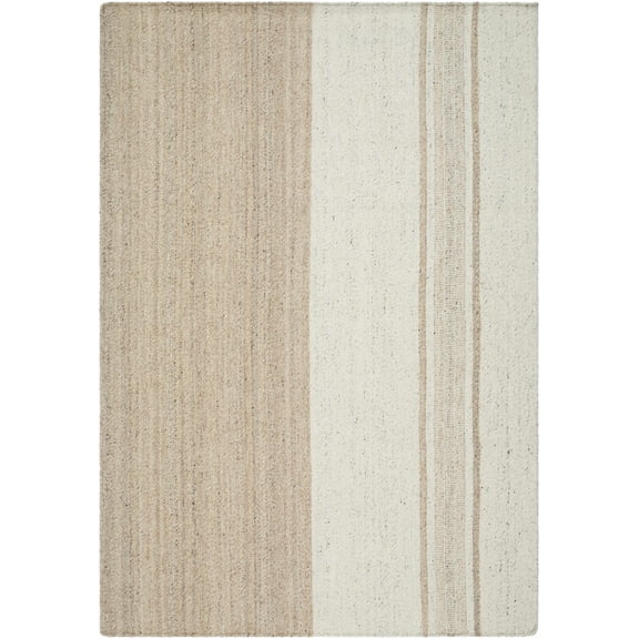 BoutiqueRugs Myrna Traditional, Transitional Area Rug - Ash, Tan, Off White - 5' x 7'6"