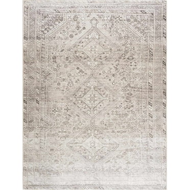BoutiqueRugs Nadie Traditional Area Rug - Dark Gray - 2' x 2'11"