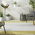 thumbnail image 1 of BoutiqueRugs Nadir Traditional, Transitional Area Rug - Outdoor Safe - Yellow, Cream - 3'7" x 5'7", 1 of 12